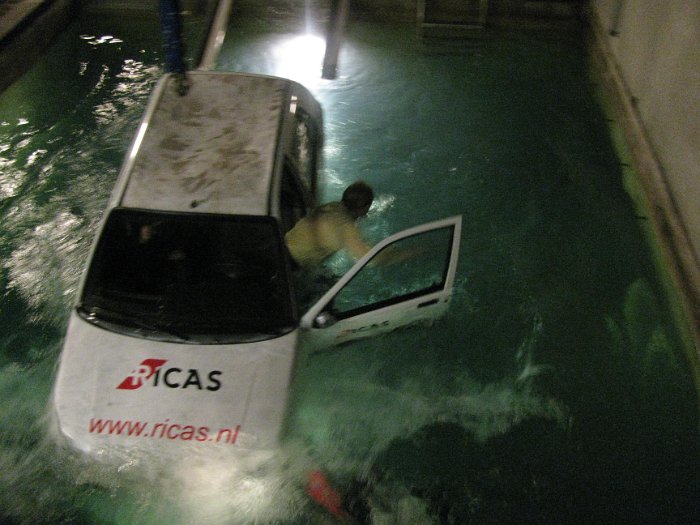 Cursus auto te water chauffeurs Groningen en Drenthe okt 2010 (33)